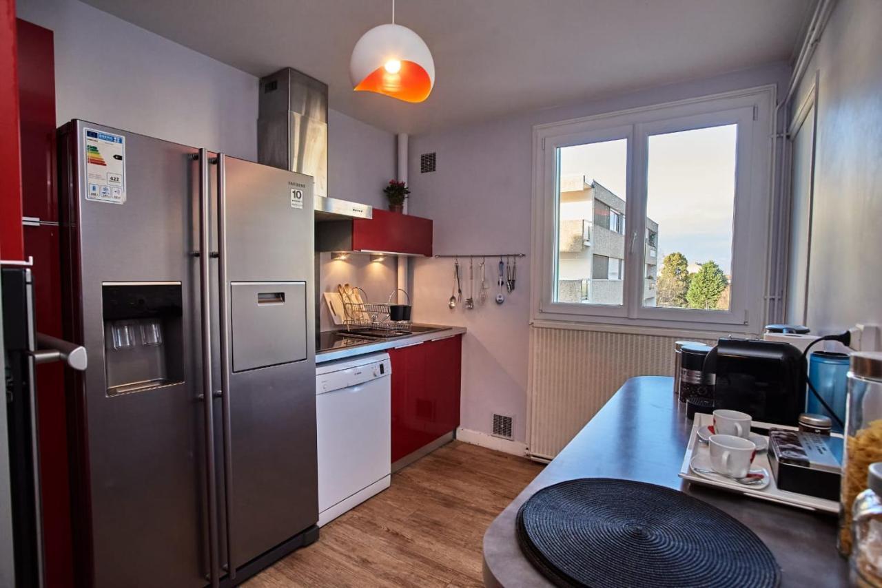 Chambres A Louer Dans Appartement Balcon - Wifi - Parking Gratuit Nevers Zewnętrze zdjęcie