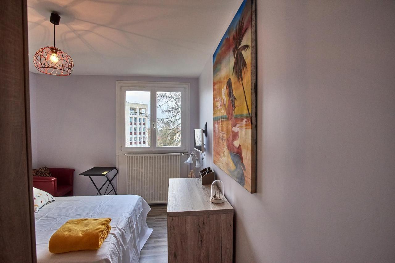 Chambres A Louer Dans Appartement Balcon - Wifi - Parking Gratuit Nevers Zewnętrze zdjęcie